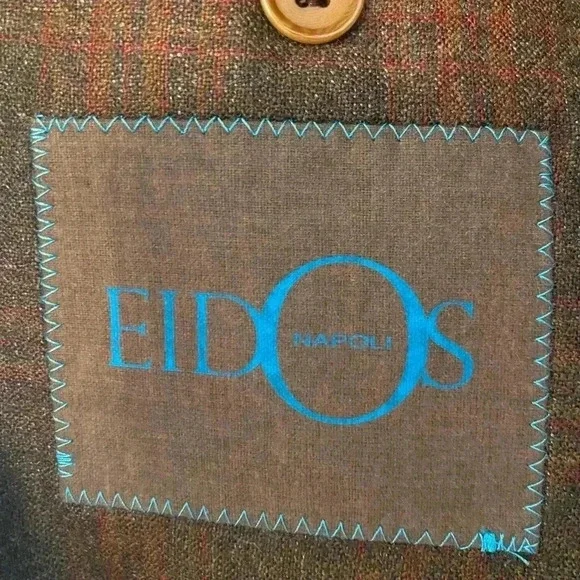 Eidos Napoli Mens 100% Wool Blazer Sports Coat